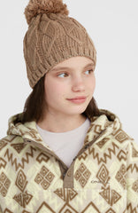 Superfleece Half-Zip Hoodie Grey Retro Ikat