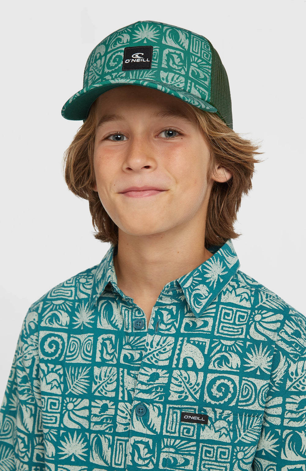O'Neill Summer Camp Trucker Cap Blue Bricks