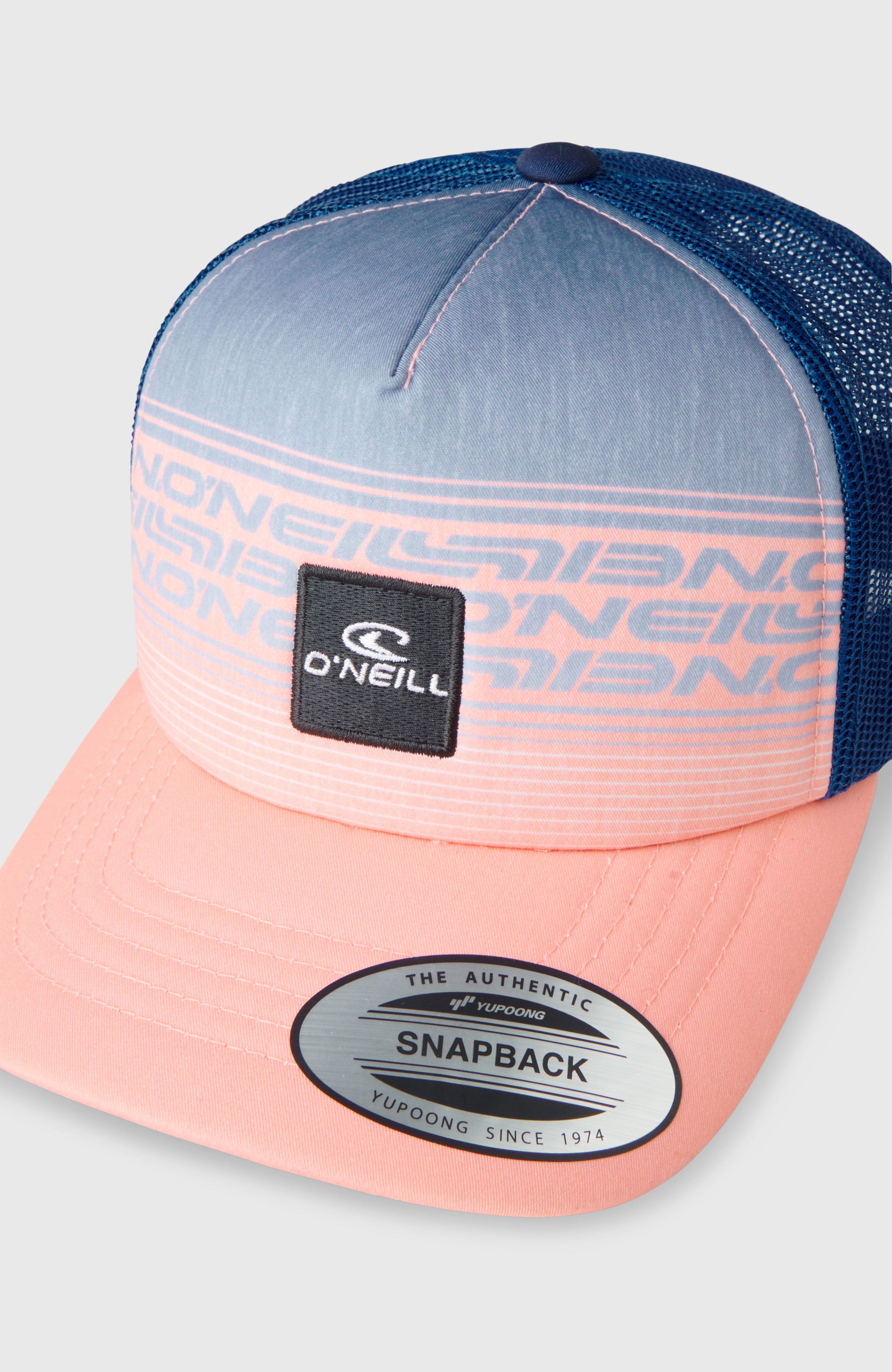 O'Neill Summer Camp Trucker Cap Boys Pink Heritage O'Neill