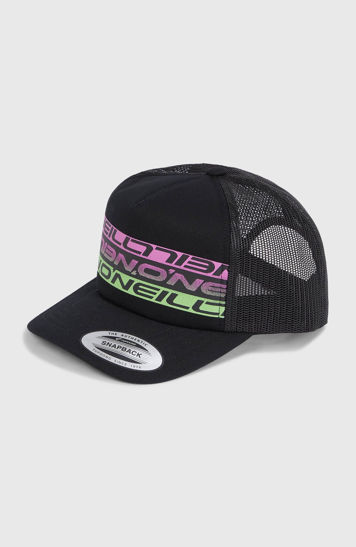Flood Trucker Cap Black Upside Down