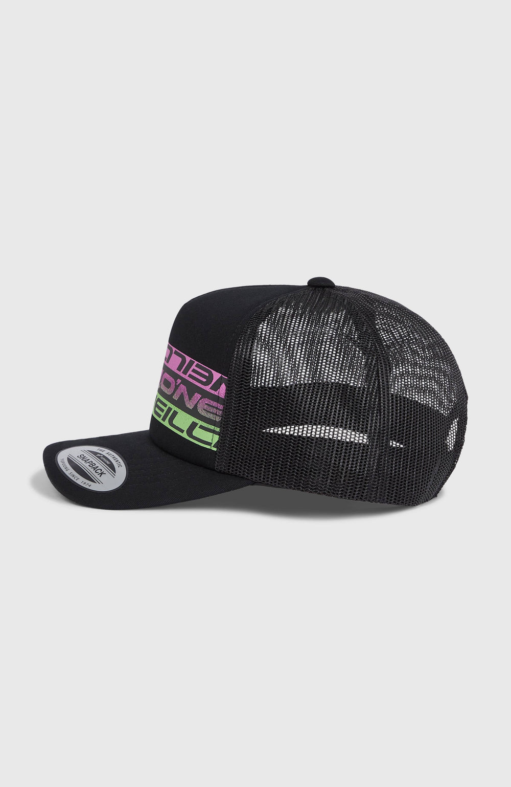 Flood Trucker Cap Black Upside Down