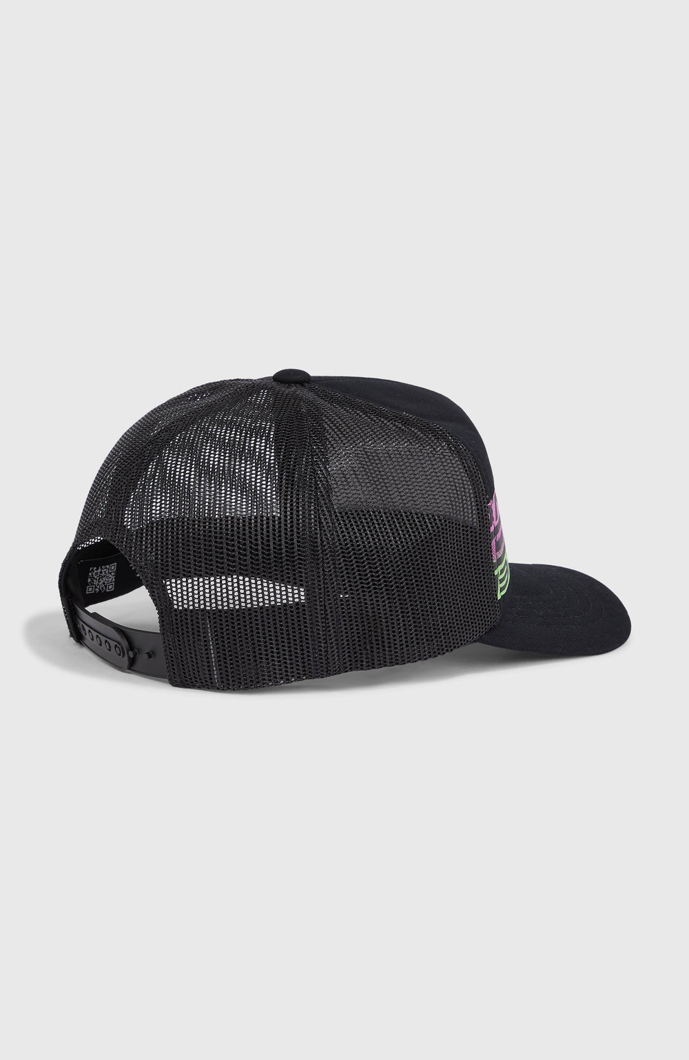 Flood Trucker Cap Black Upside Down