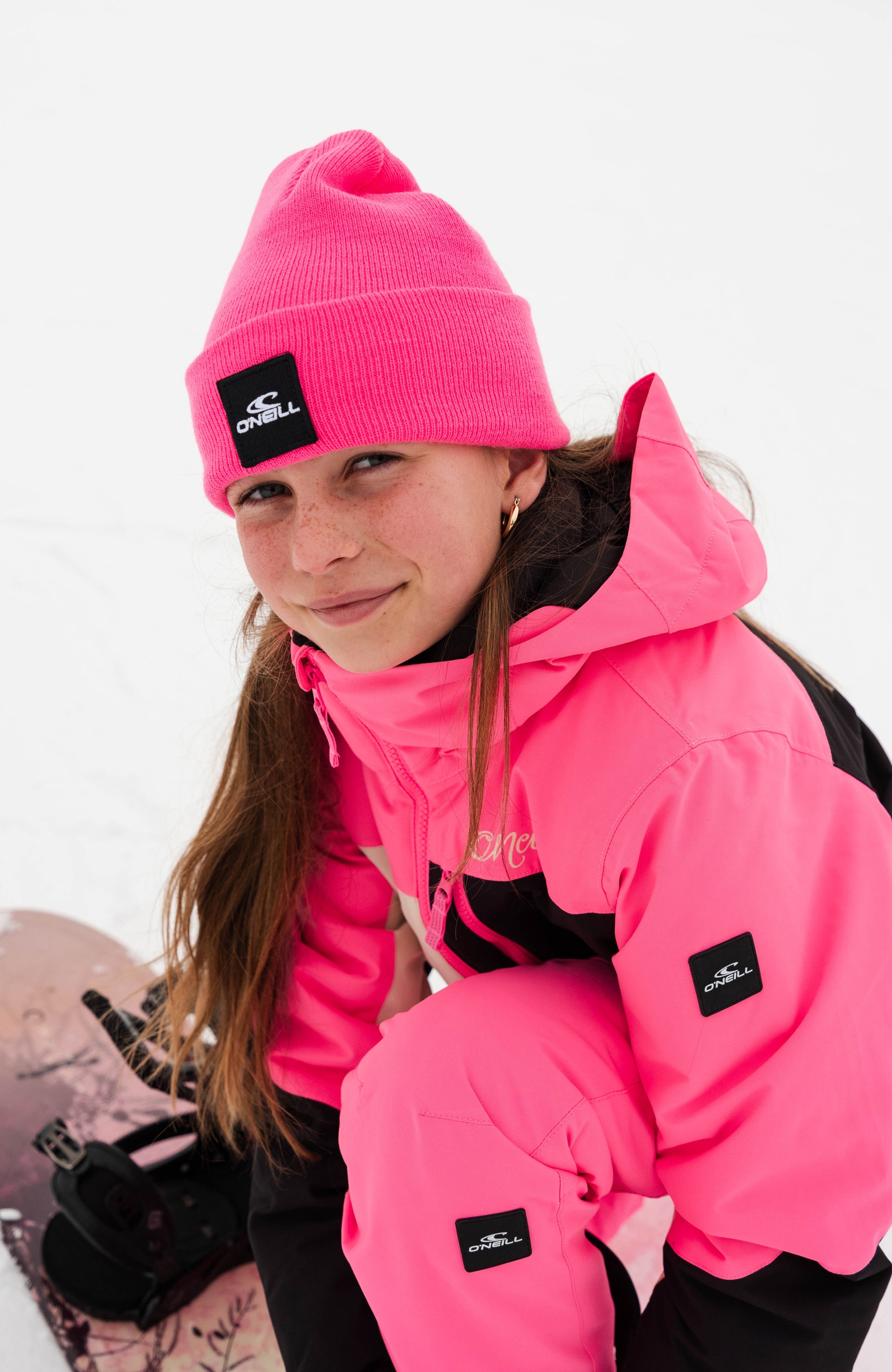 Snow Beanie Skater Pink