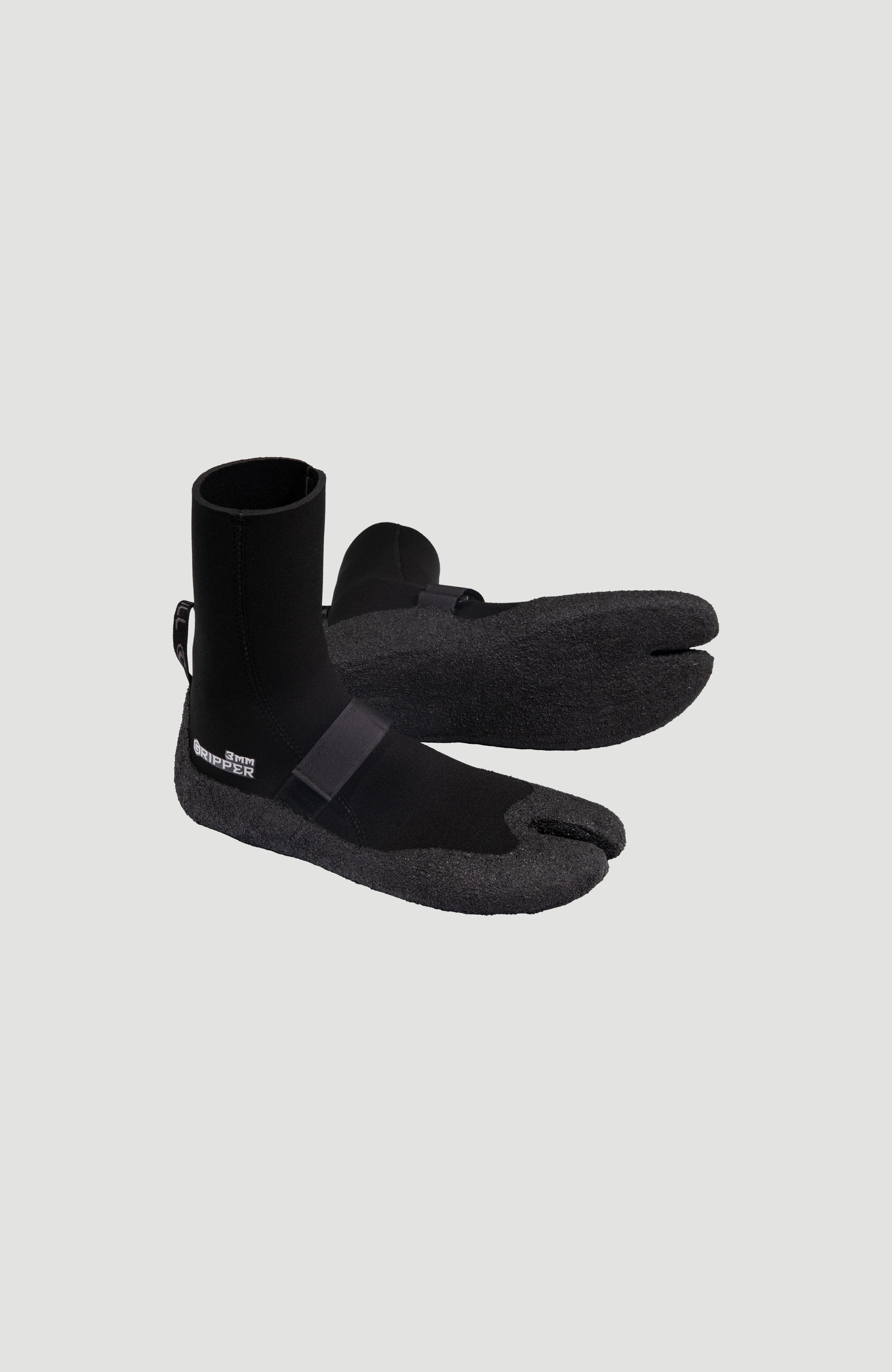 Gripper 3mm Split Toe Boot Black