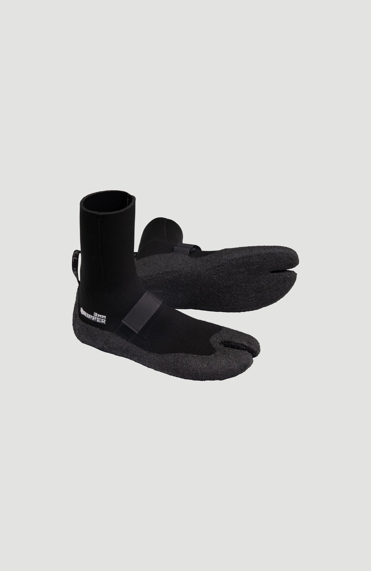 Gripper 3mm Split Toe Boot Black