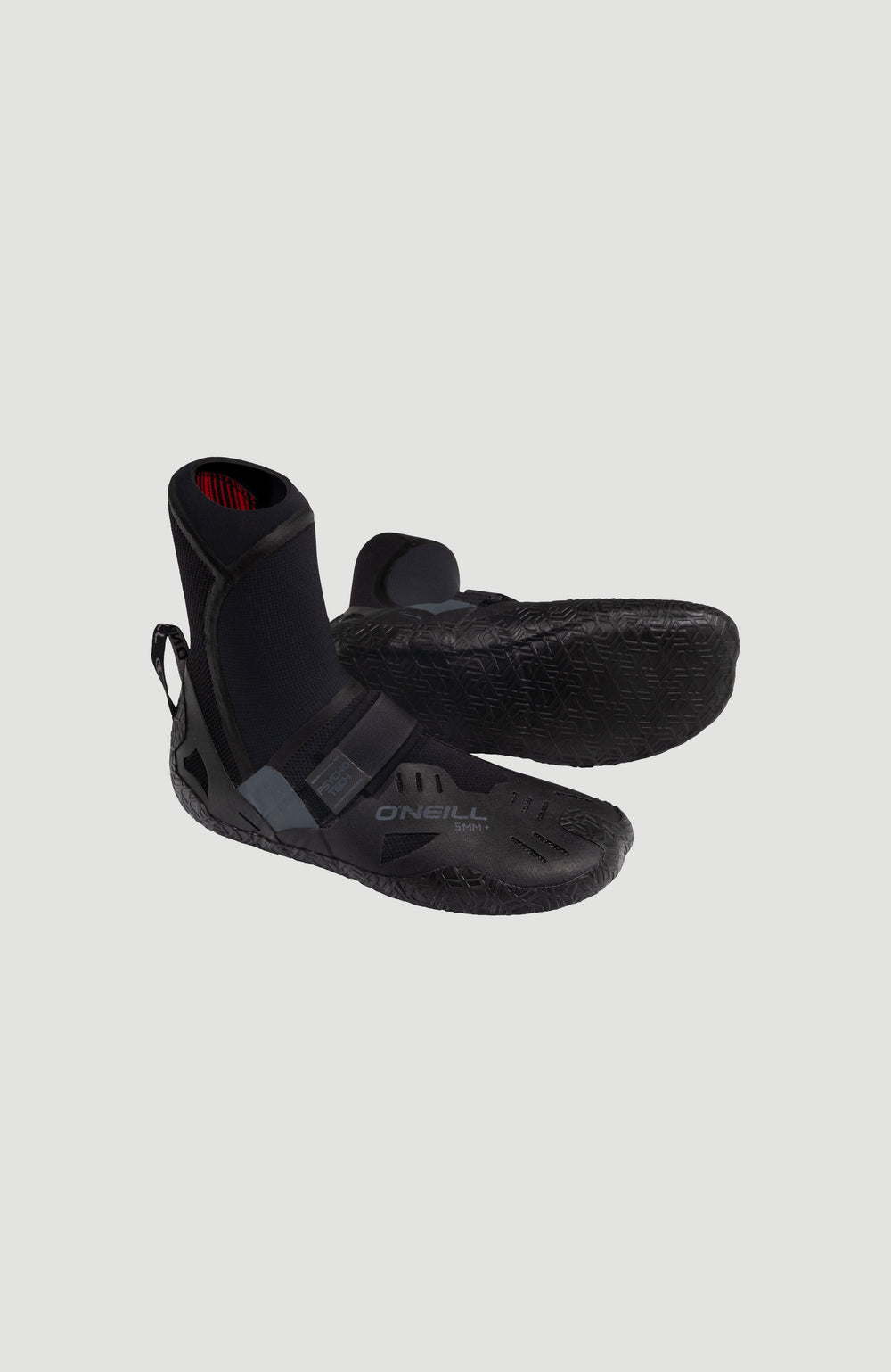 Psycho Tech 5mm+ Round Toe Boot Black