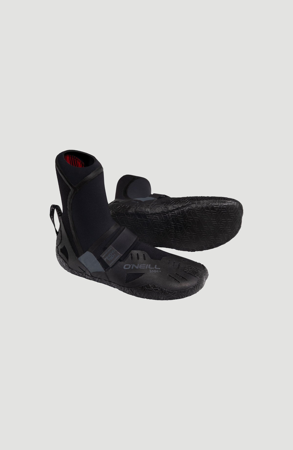 Psycho Tech 5mm+ Round Toe Boot Black