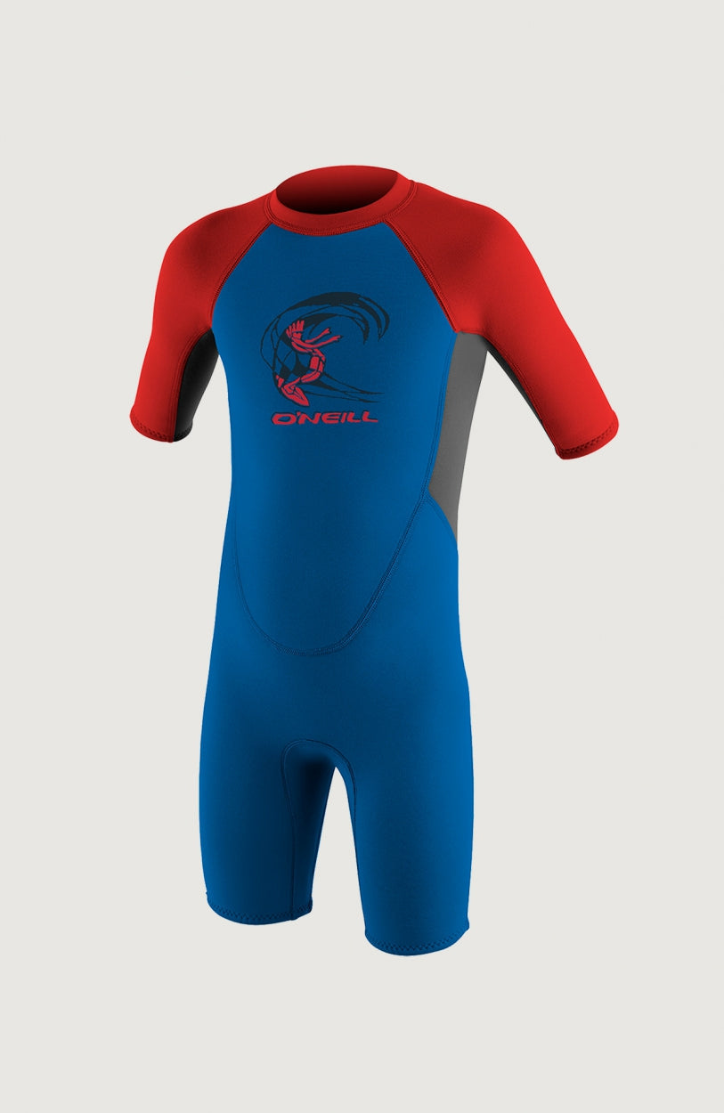 O'Neill Reactor-2 2mm Back Zip Shortsleeve Spring Wetsuit Toddler Boys – O'Neill OCEAN/GRAPH/RED