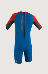 O'Neill Reactor-2 2mm Back Zip Shortsleeve Spring Wetsuit Toddler Boys – O'Neill OCEAN/GRAPH/RED