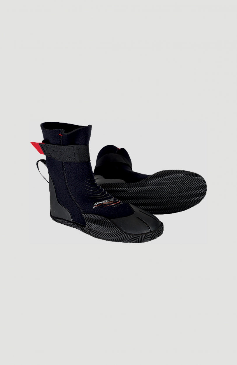 Kids Heat 5mm Zip Boot Black